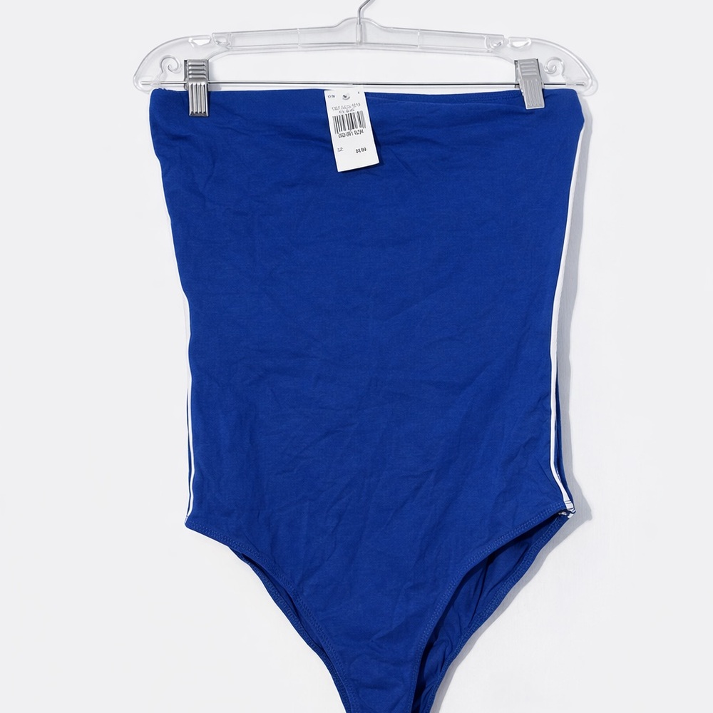 Blue Snap Bottom Bodysuit